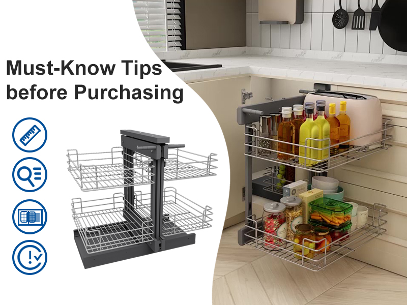 置物 levain Amazon.com: VADANIA Blind Corner Pull Out Organizer for 32